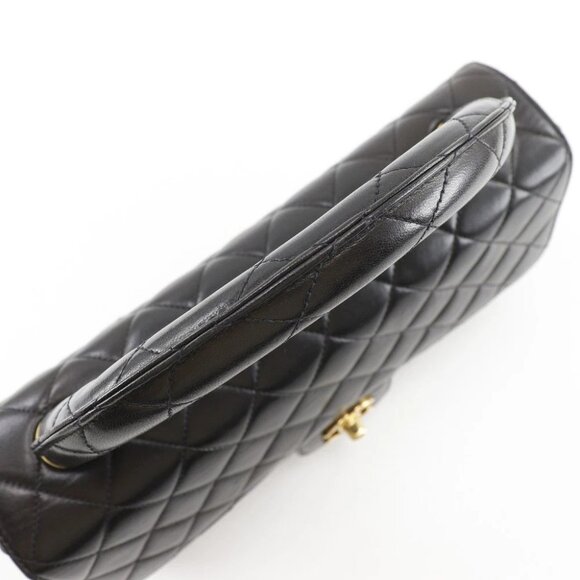 CHANEL Parent-child bag Parents only Handbag Matelasse One handle black - Picture 5 of 13